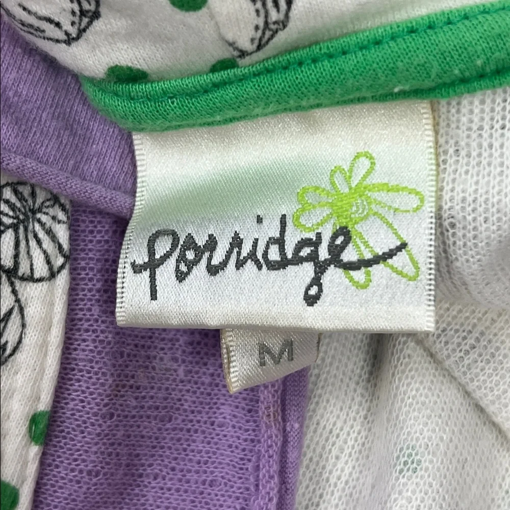 Anthropologie Porridge Whimsical Squirrel Print Tie-Wrap Robe - Picture 8 of 12